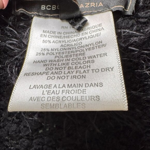 BCBG MaxAzria Super Soft Open Waterfall Cardigan Sweater Size Large - Picture 7 of 8